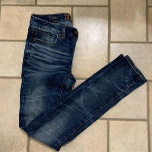 Buckle Black skinny jeans